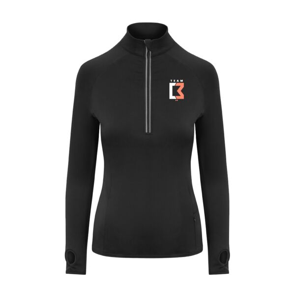 Cool-Flex Girlie Half Zip Top Thumbnail