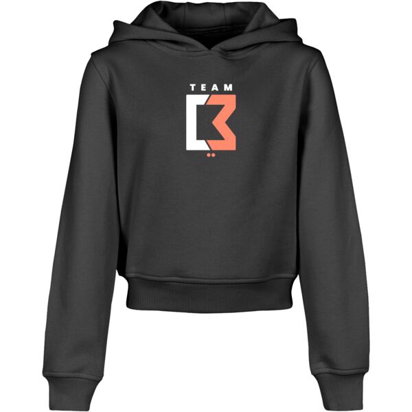 Girls cropped sweat hoodie (Childs) Thumbnail