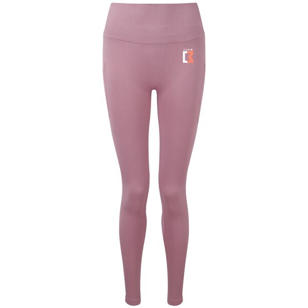 Women's ribbed seamless 3D fit multi-sport leggings Thumbnail