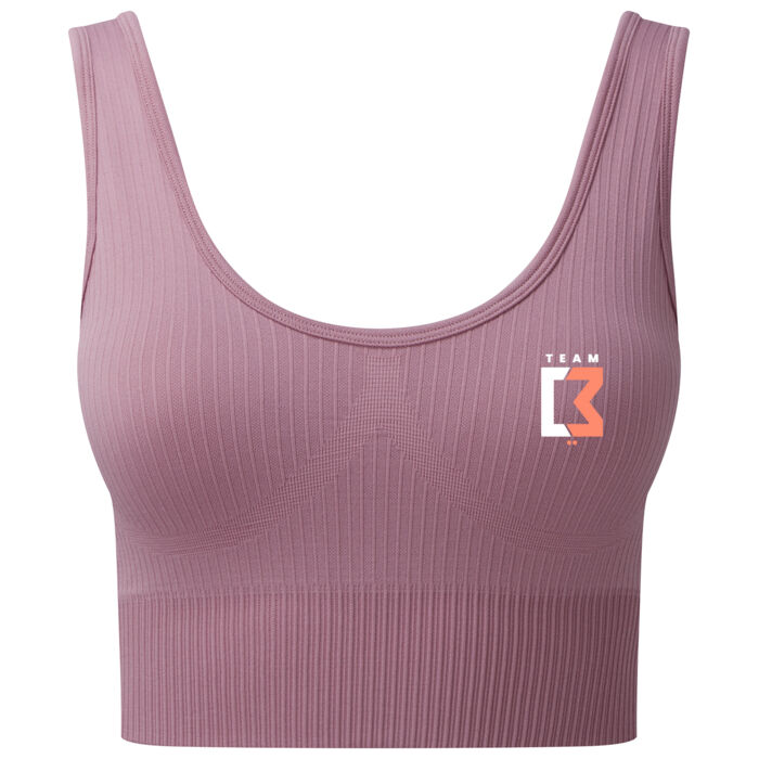 Team CBM - Ribbed Seamless 3D Fit Multi-Sport Bra Thumbnail