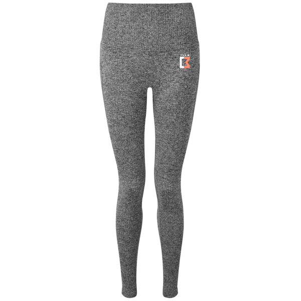 Team CBM - Women's ribbed seamless 3D fit multi-sport leggings Thumbnail