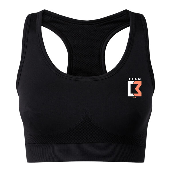 Team CBM - Women's Seamless '3D Fit' Sculpt Solid Bra Thumbnail